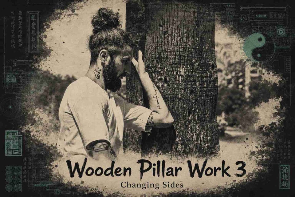 Wooden Pillar Work 3: Changing Sides
